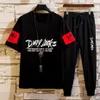 11 Style Zestawy Męskie Ubrania Hip Hop Ubrania Streetwear Letni Strój Męski T-shirt i Pant Dwa kawałki Hip-Hop Set Casual Plus Size 3XL 210722