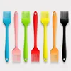 Candy Color Pastry Baking BBQ Grill Brush Silicone Cake Bread Butter Oil Cream Heatproof Brushes Cooking Basting Tools Kitchen T9I001376