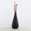 Vaso nordico Vaso moderno in ceramica semplice Vaso di fiori secchi bianco nero Disposizione dei fiori Ornamento da tavolo Decorazioni per la casa Regali di nozze 210409