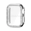 Voor Apple Watch Series 6 5 4 SE 3 2 1 Case Bling Crystal Diamonds PC Beschermende Bumper Cover Case voor Iwatch 38mm 40mm 42mm 44mm