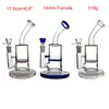 Ship By Sea Wasserpfeifen Heady Glass Bong Tornado Perc Klein Thick Beaker Bongs Oil Dab Rigs Wasserpfeifen mit Bowl Can Mixed Styles