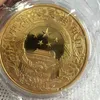 1000 جرام الصينية الذهب عملة au زودياك النمر الفن