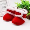 Dames Winter Warm Fleece Baby Meisje Snowboots voor Baby Meisje Jongen Anti-Silp Prewalker Booties Babyschoenen Peuterschoen 0-18 Maanden G1023