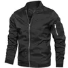 Autumn Men's Bomber Zipper Jacket Male Casual Spring Streetwear Hip Hop Slim Fit Pilot Coat Men Clothing Plus Size 5XL 6XL 210901