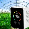 Analisadores de gás 3 em 1 CO2 Medidor de umidade de temperatura Monitor de qualidade do ar portátil Detecção de dióxido de carbono Detecção de TVOC com exibição de LCD