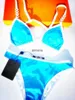 Fashion blue women summer swimsuit bikini suit bra triangle suit swimsuit7674634