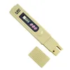 Analysinstrument Digital TDS Meter Monitor Temp PPM Tester Pen LCD-mätare Stick Vattenrenhet övervakar Mini Filter Hydroponic 4582 Q2