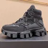 Wintermode Paar Freizeitschuhe Roboter Designer Herren Damen Sportschuh Mid-Cut Design Sneakers warme und atmungsaktive Stretch-Mesh-TPU rutschfeste erhöhte Sohle