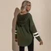 Kvinnors Designer Mode Hoodies Casual European och American Style Hooded Sweater Kvinnor Vår Höst Tunna Loose Top Jacket