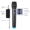 Microfoons Microfoon Wireless Voice Professional Recording KTV Microfoon Treble Bass Channel Handheld Home Mic -speler Zingt met ontvanger T220916