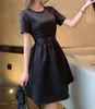 Camisa feminina vestido para primavera verão outwear estilo casual com carta de budge senhora vestidos finos cinto saia plissada botão zíper busto topos