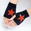 Lovely Cartoon Animals Pattern Skull Winter Rivet Glove Warm Knitted Diamonds Sequins Cool Fingerless Dancing G101 2201136364241