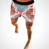 Sommarutskrift Pantalones Cortos Shorts Casual Style Mäns Beach Byxor Skönhet Tryckt Trend Pant