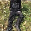 Mäns Hoodies Sweatshirts Designer Handgjorda Rhinestone Hooded Tröja Män Europeiska och Amerikanska Trendiga Brand Hip-Hop Rhinestones Lossa Cou