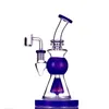 US Design Zagęszczone Szklane Szkło Bong Hoishahs DAB Oil Ratunki Nagłówek Rura wodna z 14mm Quartz Banger