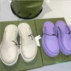 2021 designer jelly women's chunky Heel sandal slippers, made of transparent materials, fashionable, sexy and lovely, sunny