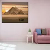 Resimlerinde Boyama Numaraları Mısır Piramitleri Dekoratif Tuval Sanat Hediye DIY Ünlü Resimler Numarası Akrilik Boya Ev Dekorasyonu
