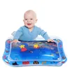 Inflável bebê jogar tapete infantil spray de água pad treino atividade playmat centro de água tapete bebê bebê tummy ginásio brinquedos 210402