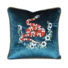 Вышивка роскошного дизайнера вышивки G Наклона подушка для подушки для домашнего вагона для отделки по талии для броска для помещений для декоративного праздничного подарка 2022