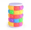 Lager 3d rotera glid pussel torn magi kuber glidande leksaker cylinder pedagogisk intelligens spel mental för barn barn BS20
