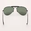 Mens Fashion Sunglasses Pilot Sunglass Womens Vintage Outdoor Man Sun Glasses UV Protection Glass Lenses Men Woman Eyeglasses with leather case