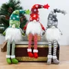 Ozdoby świąteczne Ozdoby Xmas Bądź Luminous Rudolph Lalki Bez twarzy Old Man Doll z lampą T9i001421