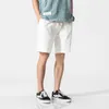 Shorts Men Cotton Linen Casual s Sweat Pants Summer Breathable Comfortable Drawstring Soft Streetwear 210714