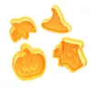 Halloween plastique gâteau moules assistant chapeau citrouille chocolat moules bonbons biscuit bricolage moule décoration cuisson cuisine outils BH5405 TYJ