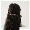 Klipsy do włosów barrettes biżuteria kobiety scrunchies updo skręć kwas octowy kwiatowy kolor japońsko koreański sprężyn sprężysta głowica aesories upuść zależność