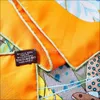 Pióro Drukuj Jedwab Twill Scarf Ręcznie Zwinięty Jedwabny Szalik Top Twill Silk Scarf 90 90 CM Bandana Footard Femme Soie de Marque de Luxe Q0828