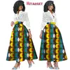 African Skirts For Women 2021 Style Dashiki Plus Size Clothing Bazin Riche Long Maxi Ball Gown WY3137