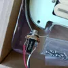 Uppgradera förtrollad SSH Guitar Pickguard Gul Mini Humbucker Pickups High Output DCR 1 Set Wiring Harness