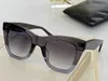 Occhiali da sole Fashion S004 Black Brown Tortoise Gradient Cat-Eye Design da donna Protezione UV con scatola Occhiali da sole da uomo