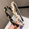 Moda Kadınlar Kişilik Saç Bantları Alaşım Büküm Örgü Stil Bantlar Makyaj Düğün Gelin Hairbands Spor Yoga Kafa