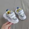 2021 New Spring Autumn Children Shoes Unisex Toddler Boys Girls Fashion Sneaker Mesh Breathable Non-slip Casual Kids Shoes G1025