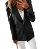 Blazer For Women Autumn Jacket Fashion Office Lady Elegant Basic Casual Solid Button Work Suit Coat