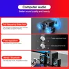 3PCS Surround Bass Stereo Portable Speaker Multimedia Högtalare med subwoofer Desktop PC-dator