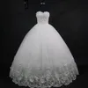 Dubai Árabe Sparkly Crystal Renda Vestidos Bridais Luxo Princesa Strapless Real Vestidos de Noiva Plus Size Pnina Tornai