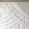 2020 novembre Nouvelle arrivée 3M H X5M W Ice Silk de toile de fond de la décoration de fête de mariage Swag