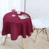 Copertura per tavolo da pranzo rettangolare in tinta unita Tessuto in poliestere per caffè Rettangolo per la decorazione della festa nuziale 211103