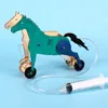 New product creativity self made small invention pneumatic syringe horse hydraulic horse DIY manual material science experiment