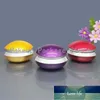 Storage Bottles & Jars 12pcs/lot 30g Purple/Red/Yello Eye Face Cream Jar Pot Facial Skin Care Packing Bottle Cosmetic Refillable Container S Factory price expert design