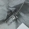 Collier pendentif Guillotine Vintage en acier inoxydable, cadeau pour lui avec chaînes, 245L