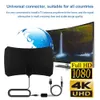 1800 ميل 1080 بكسل تلفزيون رقمي داخلي HDTV HODEIUS RADIUS SURF HODENAS ANTENNAS AMPLIFIER MINI DVB-T/T2 Aerial UHF VHF