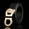 waistband belts womens mens Black belts wholesale high quality Fashion casual business metal buckle leather belt for Unisex Casual Accessories