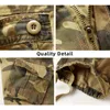 Cargo Pants Men Camouflage Trousers Casual Multi-pocket Army Work Combat Mens Military Plus Size 210715