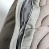 Coussin/oreiller décoratif tricoté à la main tricoter un fil épais jeter un coussin en coton fait main pour canapé-lit bureau