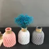 Vasen Kunststoff Home Decor Anti-Keramik-Imitation Rattan Blumenvase Europäische Hochzeit Moderne Dekorationen Unzerbrechlicher Korb