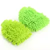 Dupla face Lavagem Luvas de Motocicleta Veículo Auto Limpeza Mitt Glove Equipamento Home Duster Colorful Car Ferramentas ZWL317