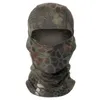 Cykelkapslar Masker Utomhus Camouflage Tactical Balaclava För Militär Paintball Full Face Motorcykel Skidåkning Mas